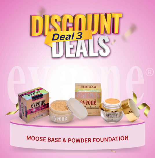 DEAL 3 MOOSE BASE & POWDER FOUNDATION